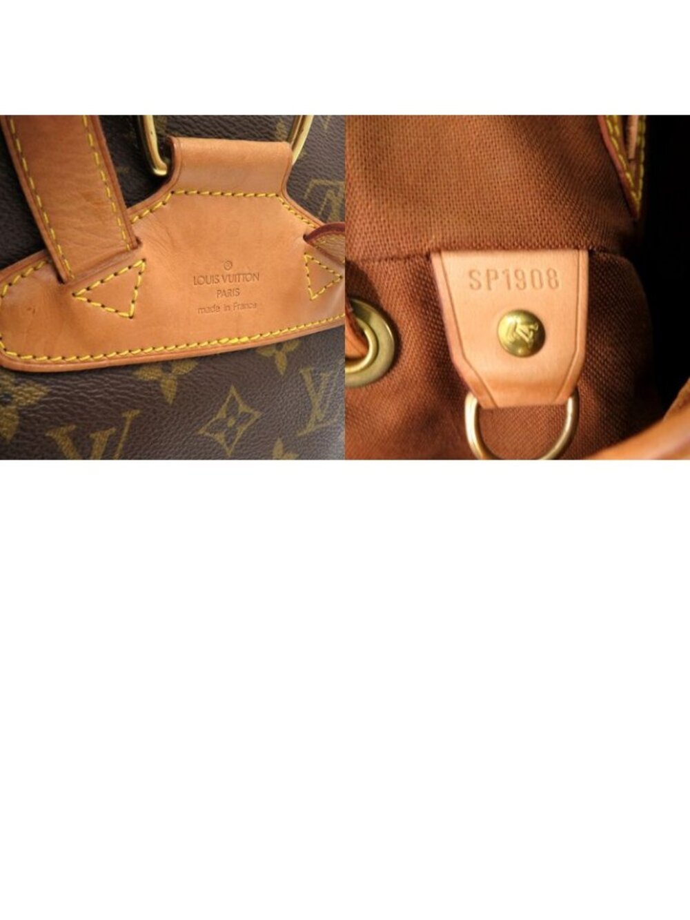 Louis Vuitton Montsouris MM Monogram Backpack Daypack 0503 - Picture 10 of 10